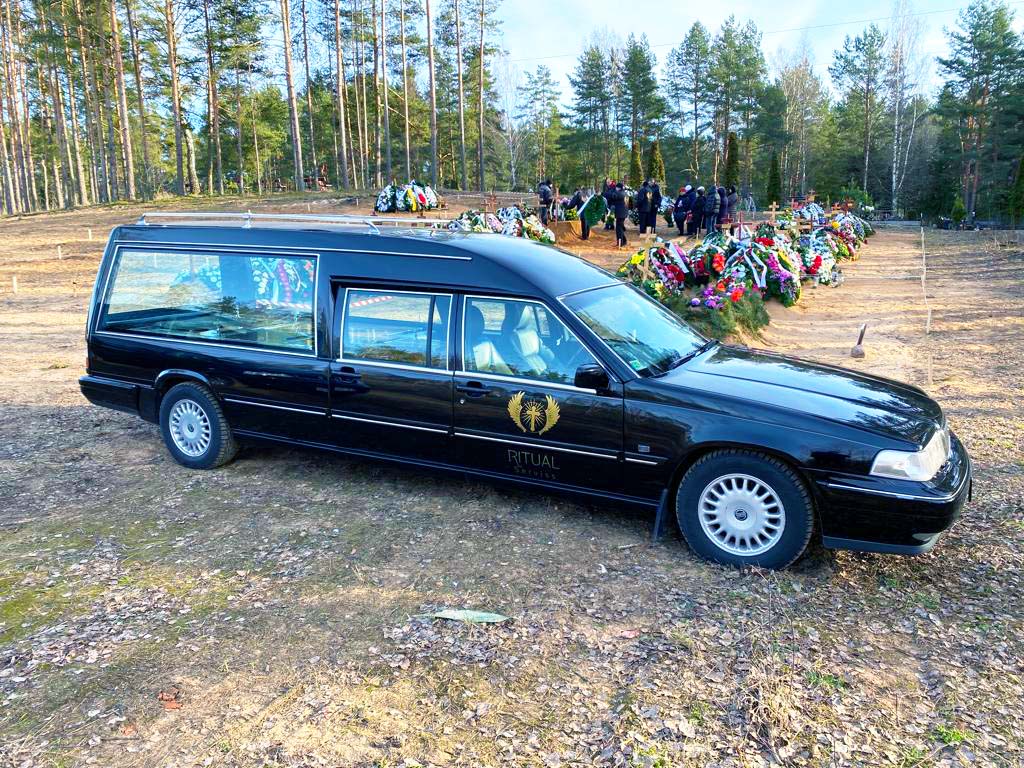 Volvo hearse
